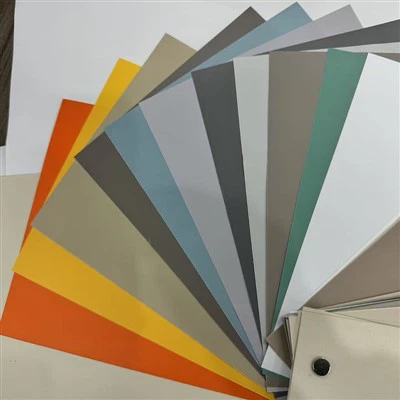 PVC فيلم ملون صلب